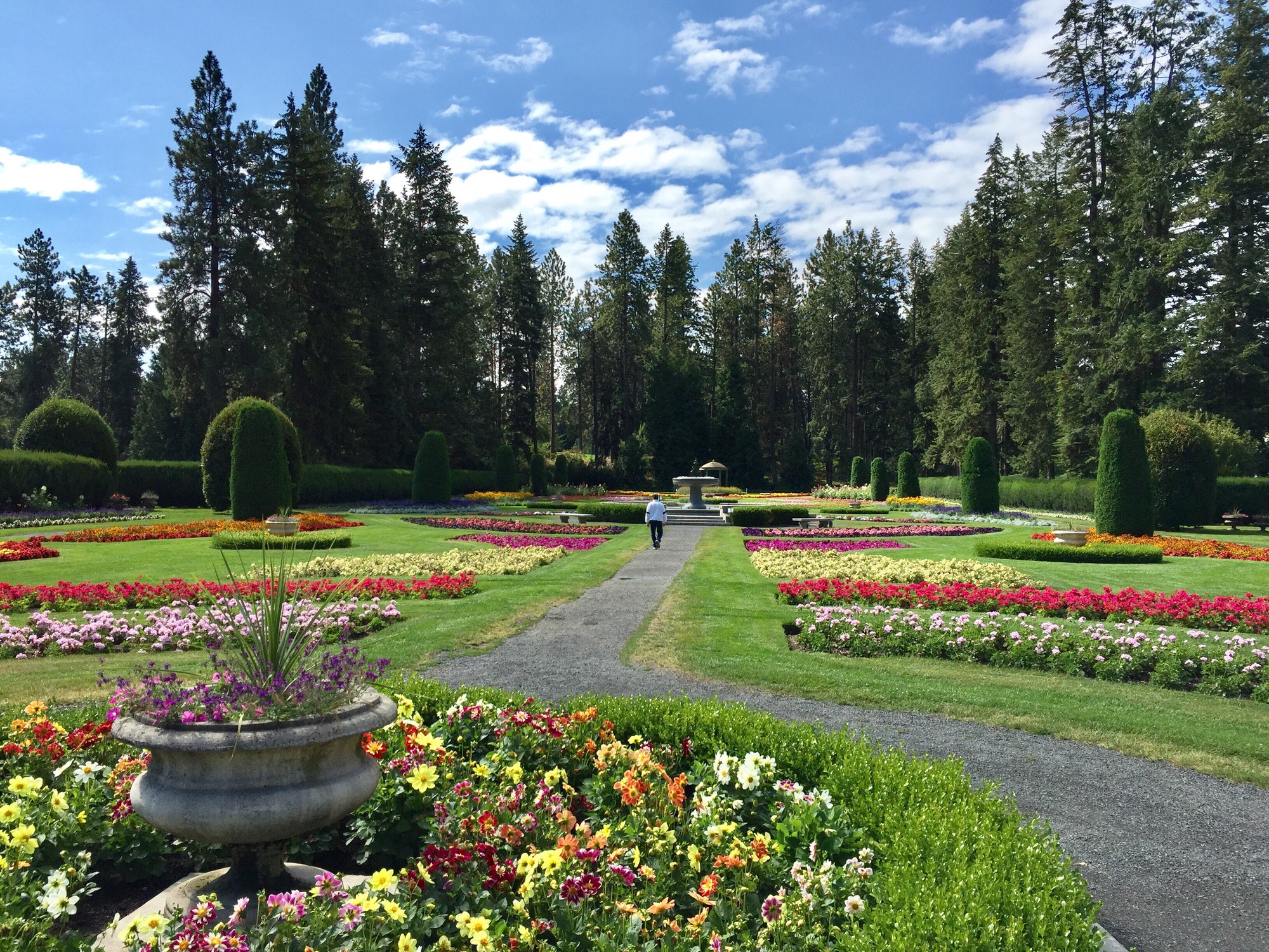 Manito Park in Spokane, Washington