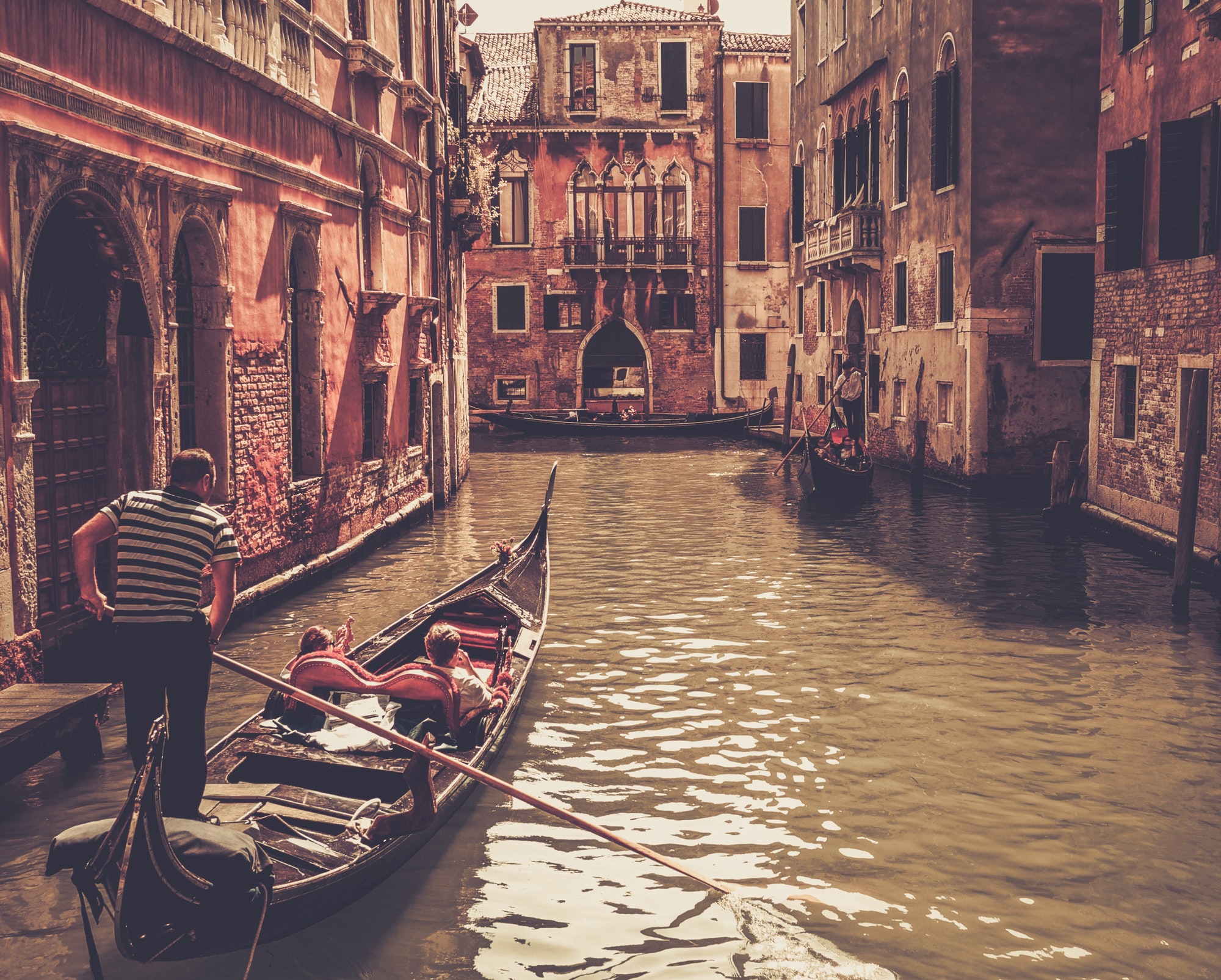 Traditional Venice gondola ride