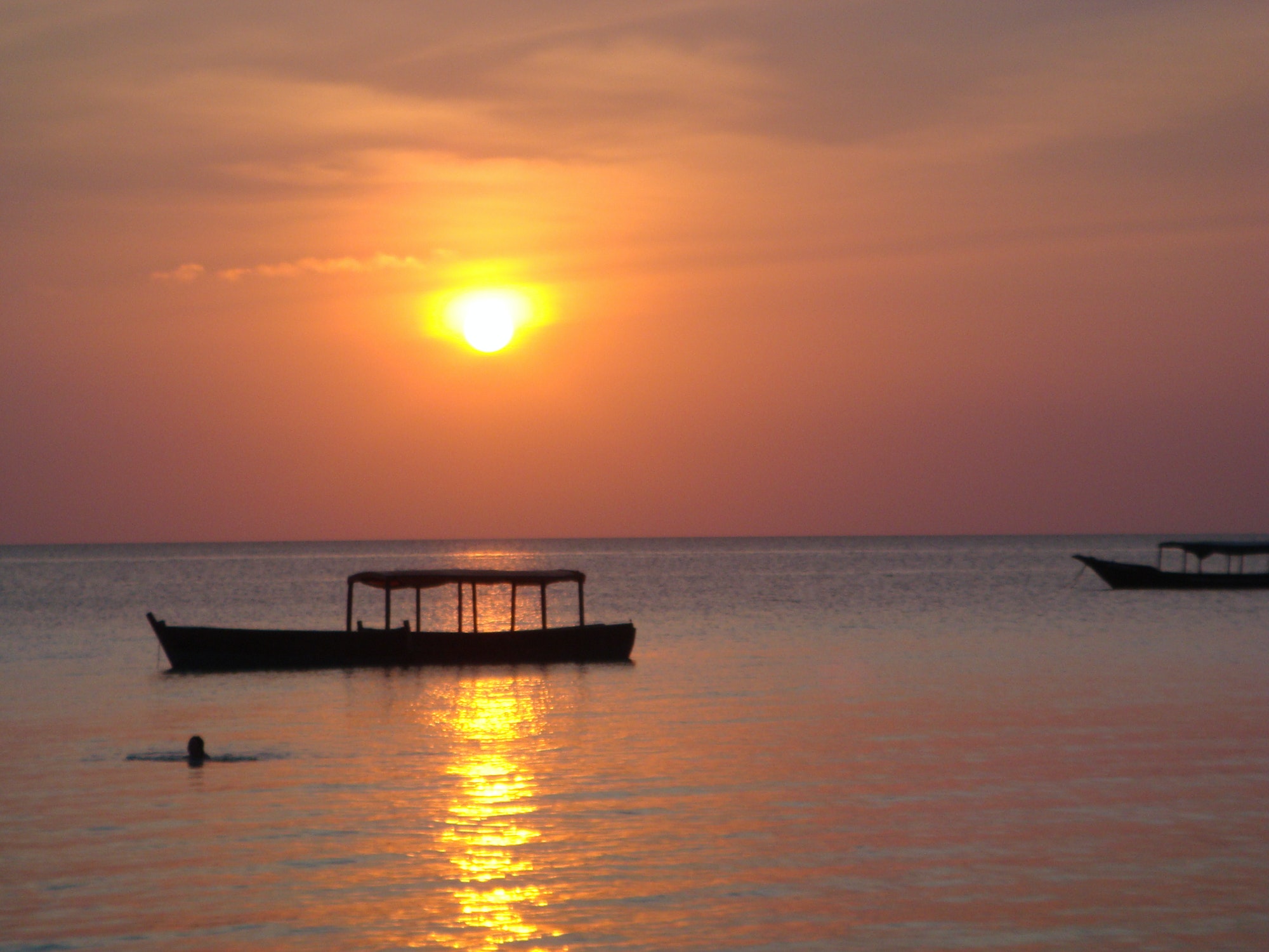 Zanzibar at sunset